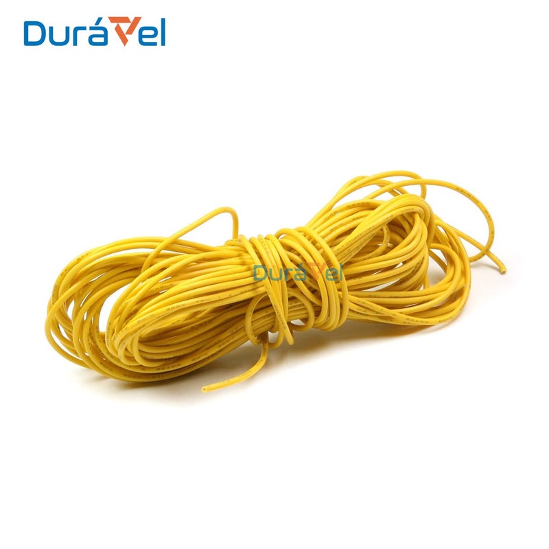 Duravel 90 Meter Copper Conductor Electrical Wire - Yellow - Image 3